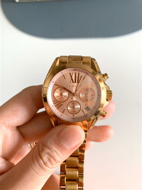 michael kors rose gold mens watch|michael kors mk 5799.